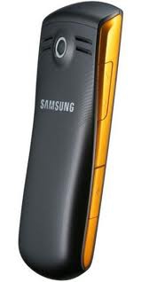 Samsung GT-C3200 5.08 cm (2") 77.4 g Black, Orange – image 3
