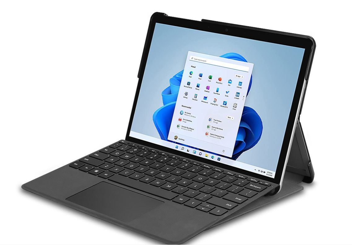 eSTUFF HOUSTON Folio Case for Microsoft Surface Go 3 - Black – image 4