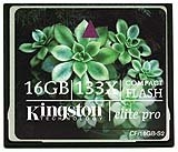 Kingston Technology 16GB Elite Pro CompactFlash Card 133x – image 1