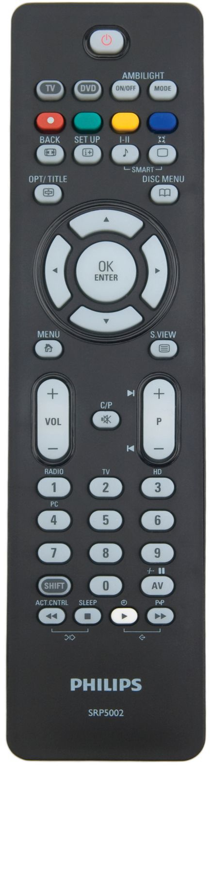 Philips Perfect replacement Universal remote control SRP5002/10 – image 3