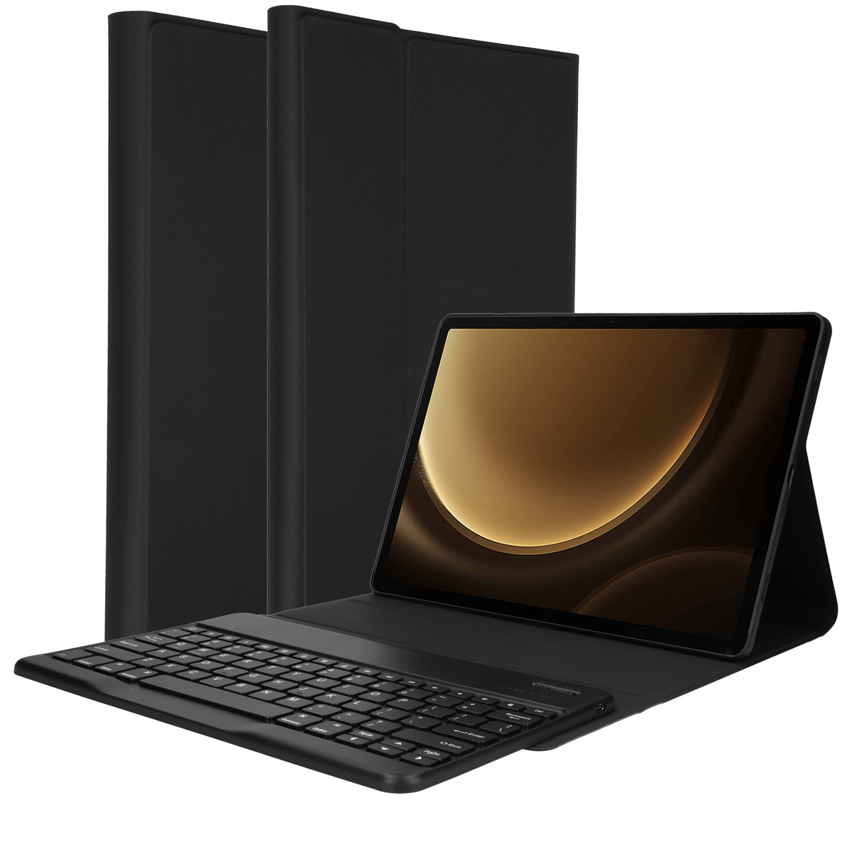 Accezz SH00069645 mobile device keyboard QWERTY Bluetooth Black – image 1