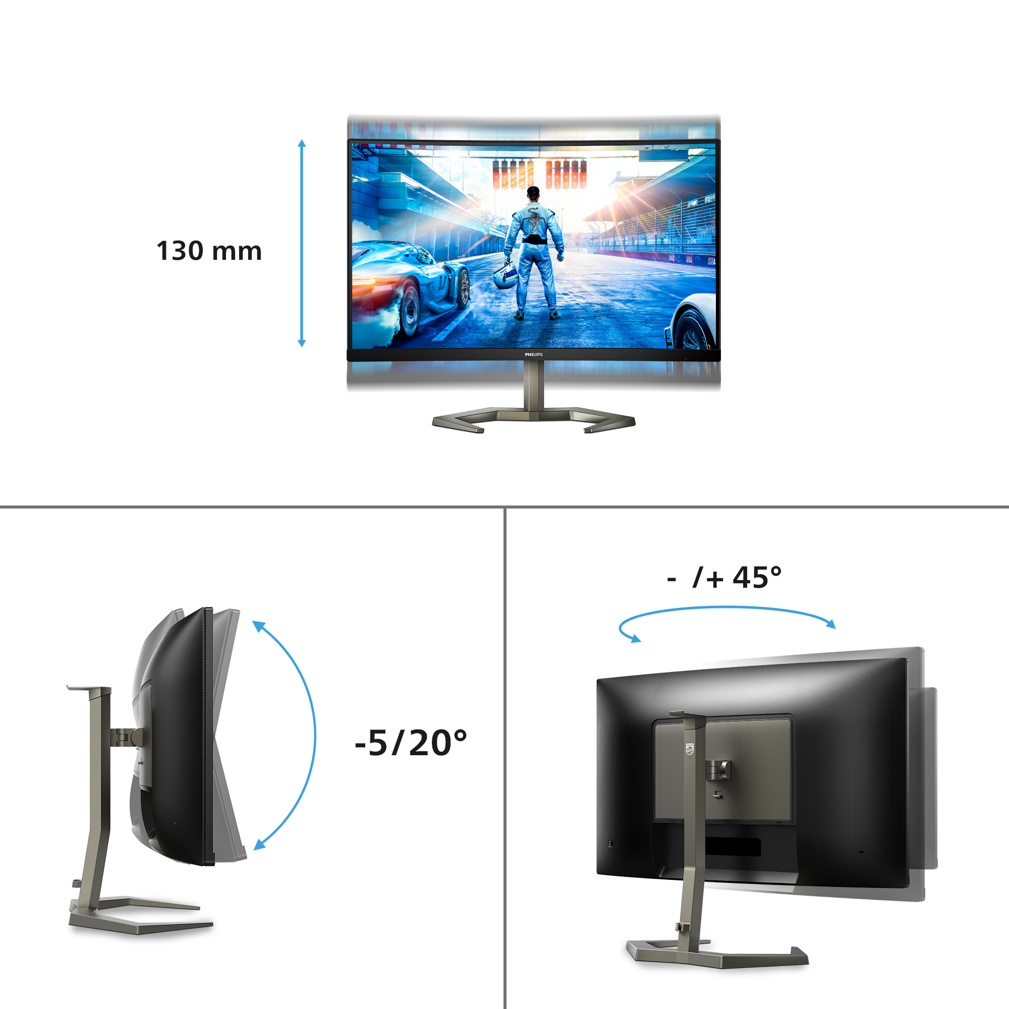 Philips Evnia 5000 27M1C5200W/01 computer monitor – image 3
