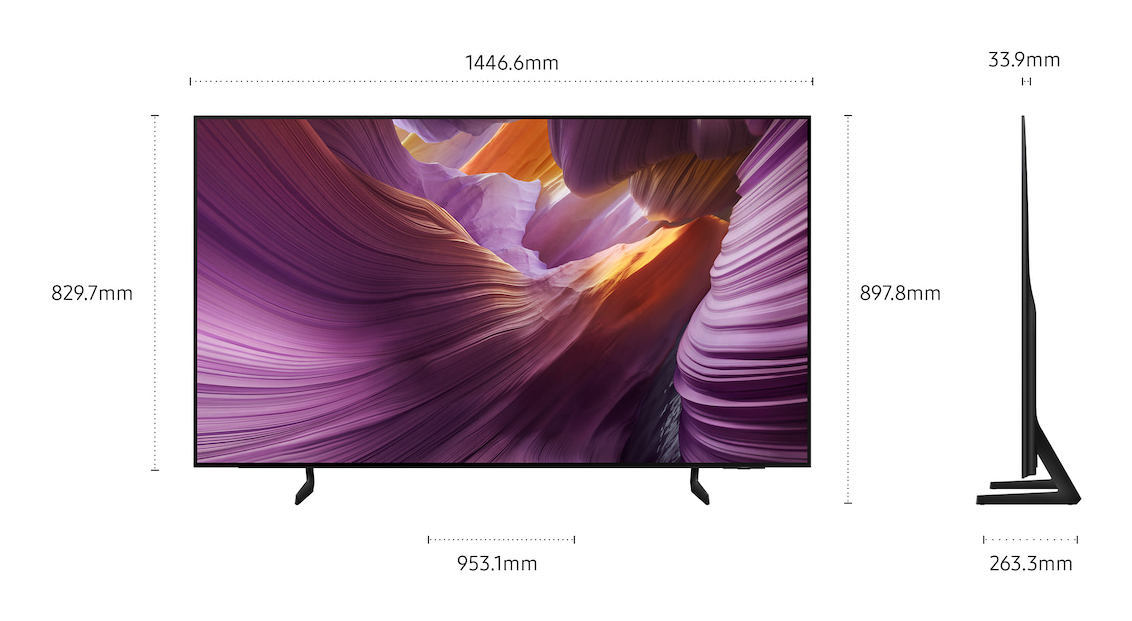 Samsung S85F 165.1 cm (65") 4K Ultra HD Smart TV Wi-Fi Black – image 5