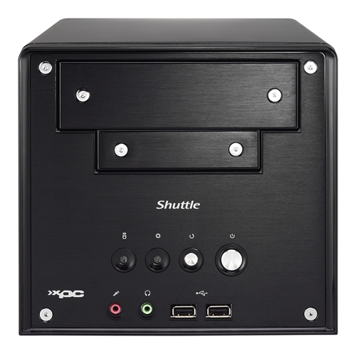 Shuttle SA76G2 PC/workstation barebone SFF Black Socket AM2 – image 9