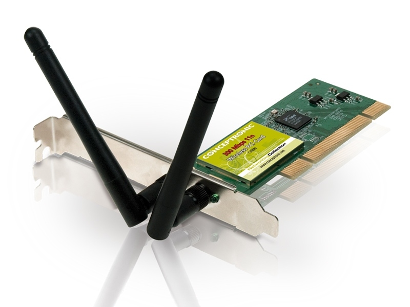 Conceptronic 300Mbps 11n Wireless PCI Card