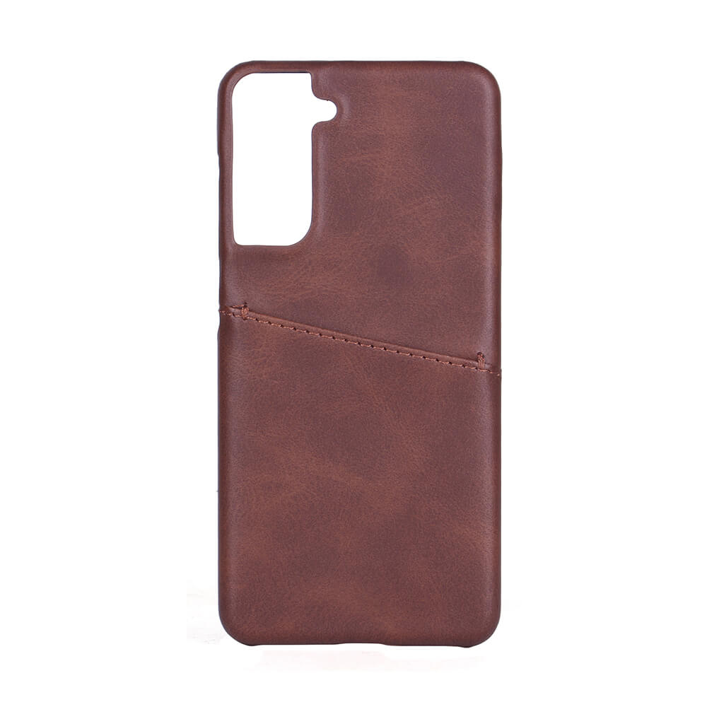 Onsala Mobile Cover Brown with Cardpocket Samsung S21 / S30 – image 1