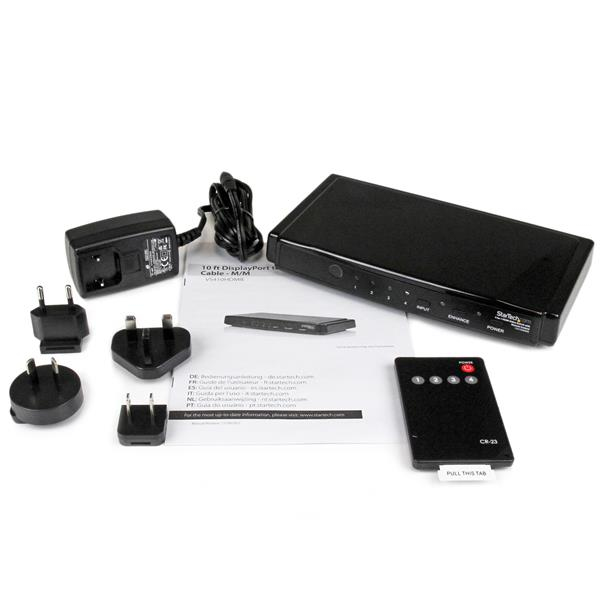 StarTech.com 4-to-1 HDMI® Video Switch with Remote Control – image 4
