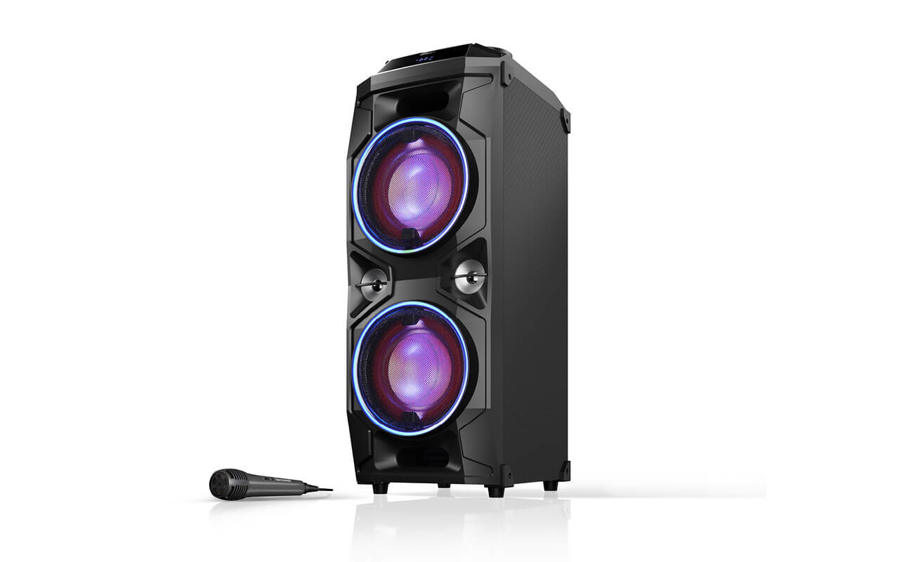 Sharp PS-940 portable/party speaker Black – image 2