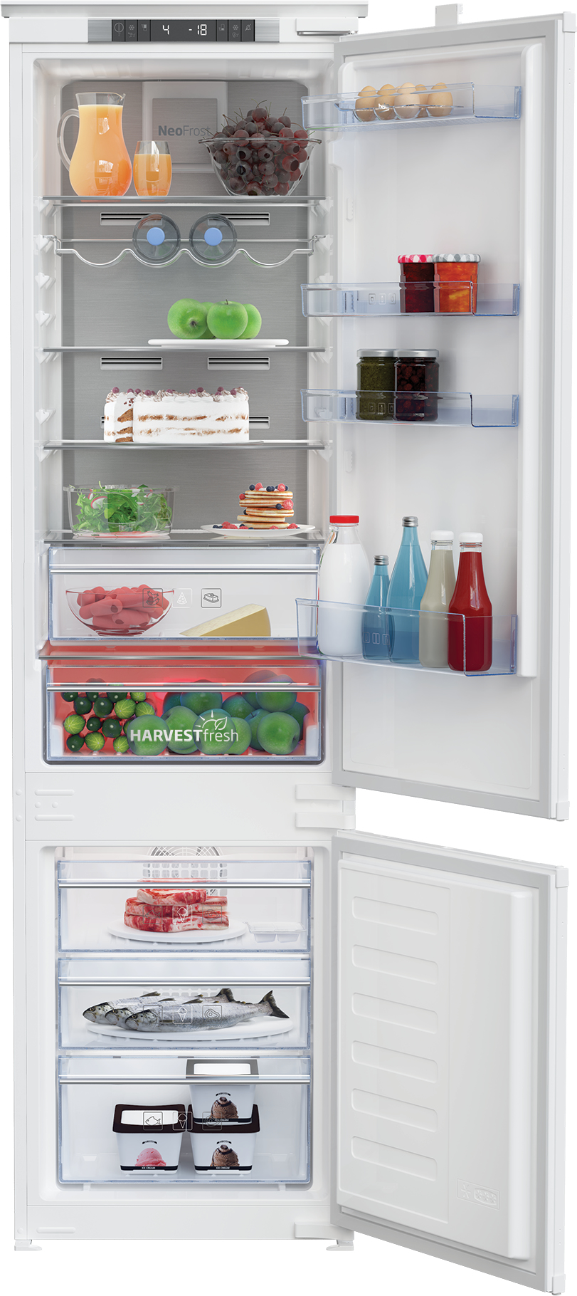 Beko BCNA306E42SN fridge-freezer Built-in – image 2