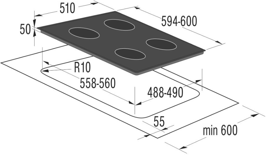 Gorenje BO5385MX + ECT610ASC – image 6