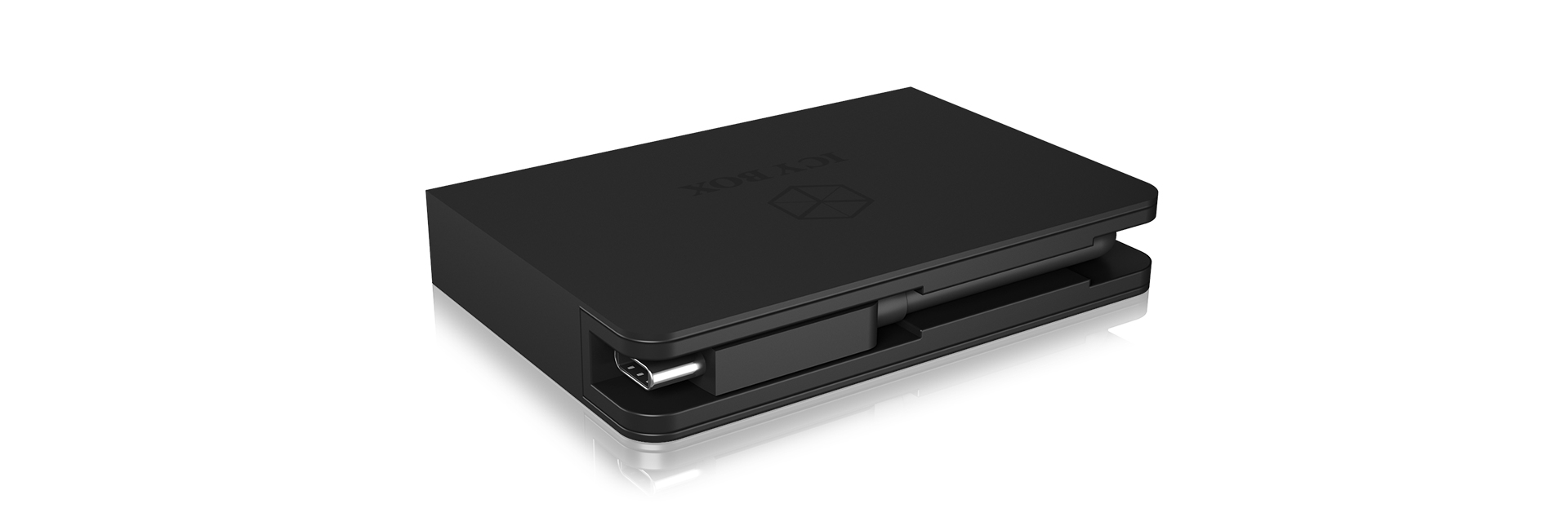 ICY BOX IB-DK4021-CPD Wired USB 3.2 Gen 1 (3.1 Gen 1) Type-C Black – image 3