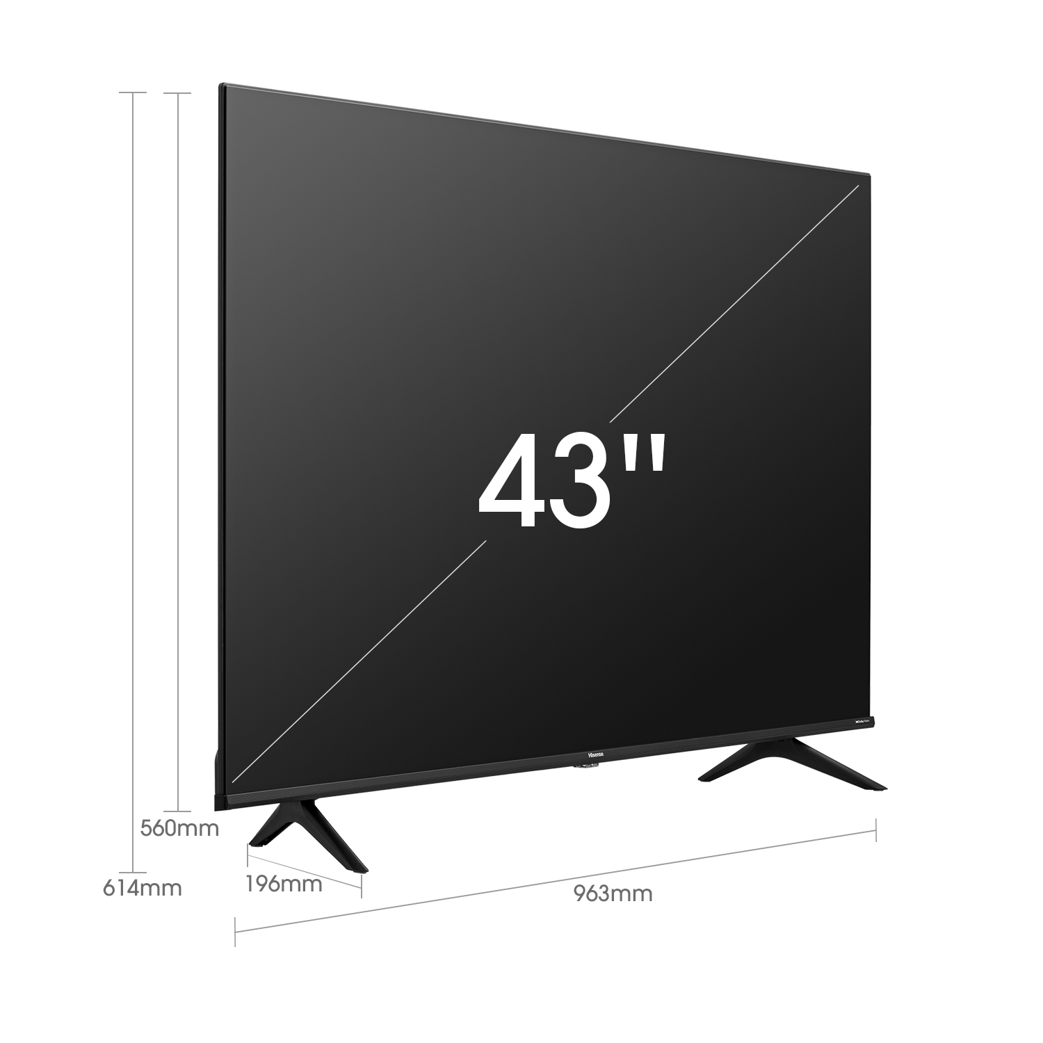 Hisense 50A6CG TV 127 cm (50") 4K Ultra HD Smart TV Wi-Fi Black 300 cd/m² – image 6