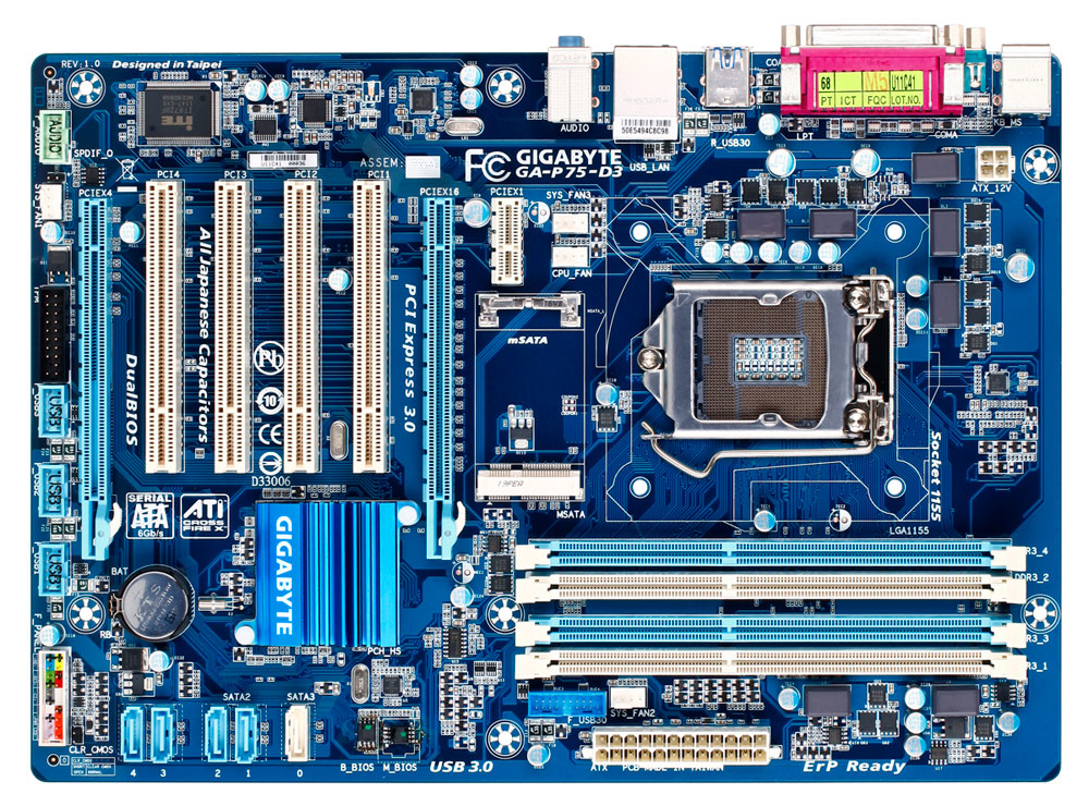 GIGABYTE GA-P75-D3 (rev. 1.0)