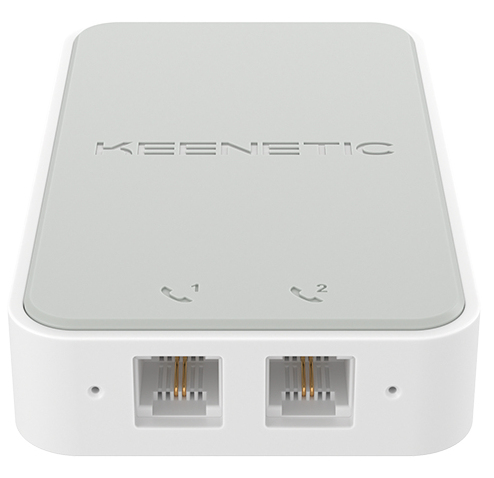 Keenetic Linear (KN-3110) Two-Port Analog Telephone USB Adapter