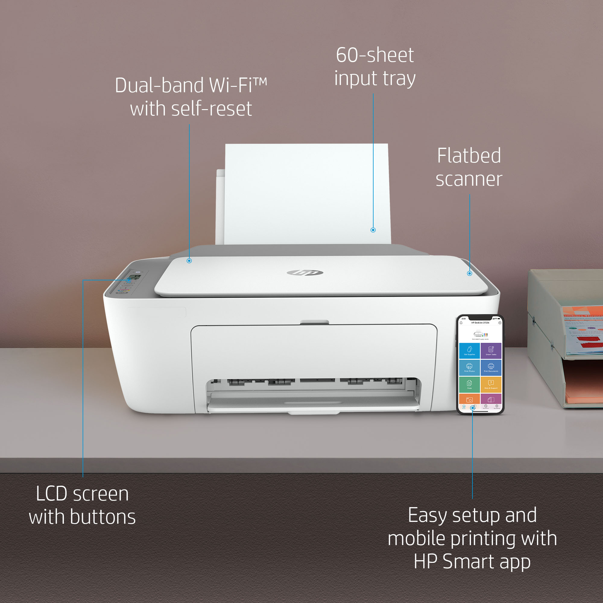 HP DeskJet 2720 All-in-One Printer – image 9