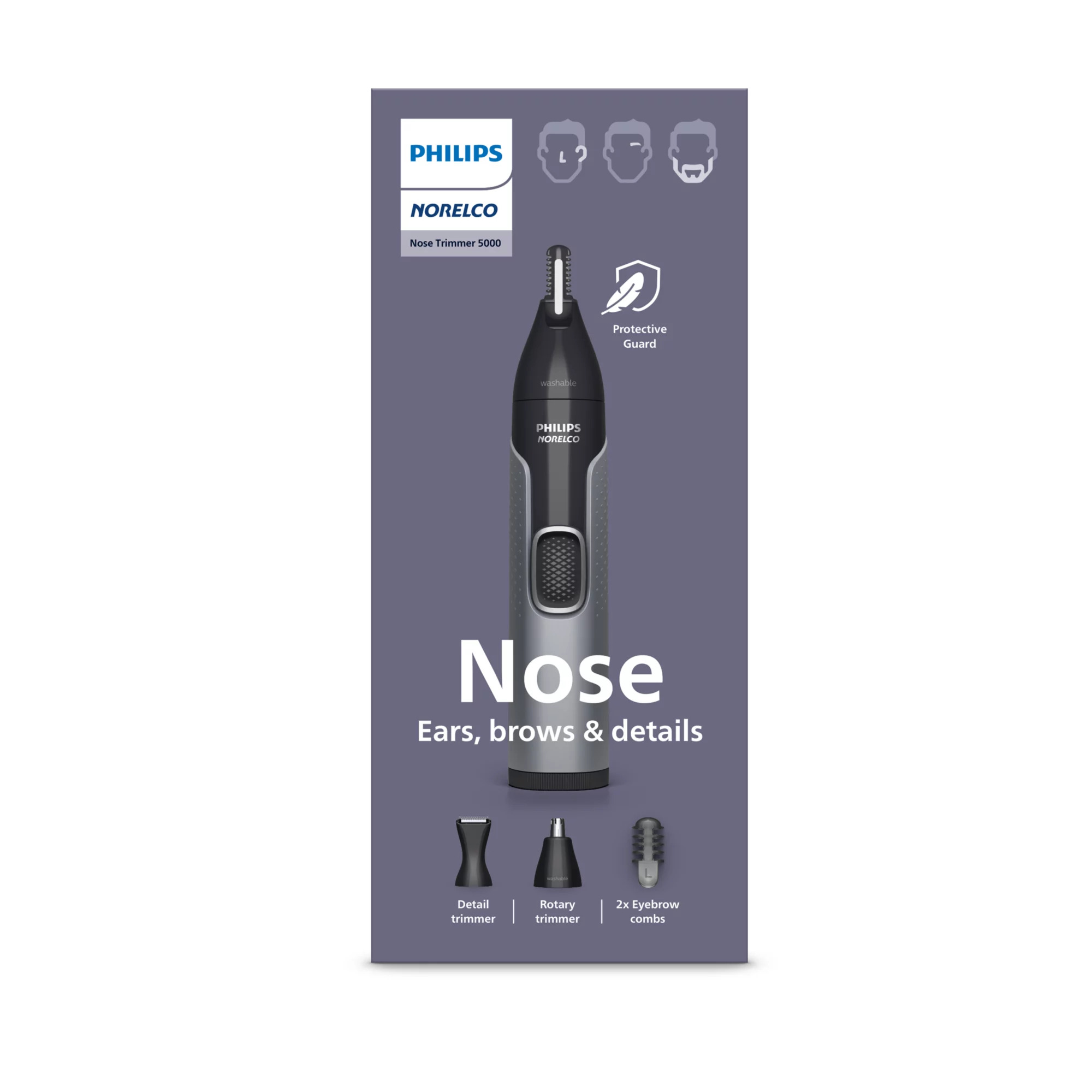 Philips 5000 series NT5600/62 hair trimmers/clipper Black, Silver – image 2