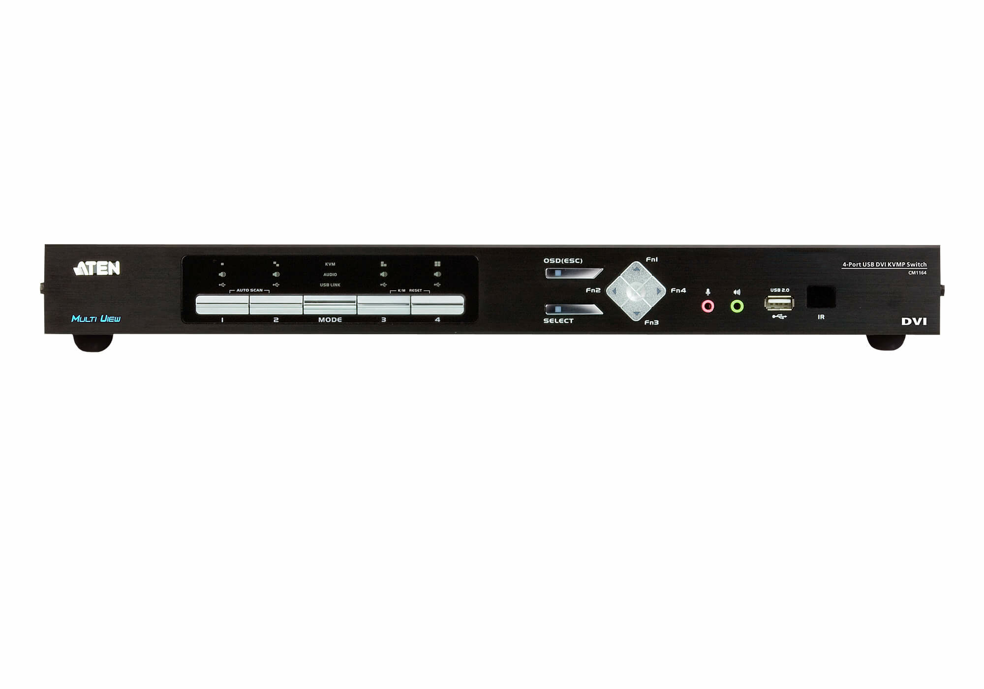 ATEN CM1164A-AT-E KVM switch Rack mounting Black – image 3