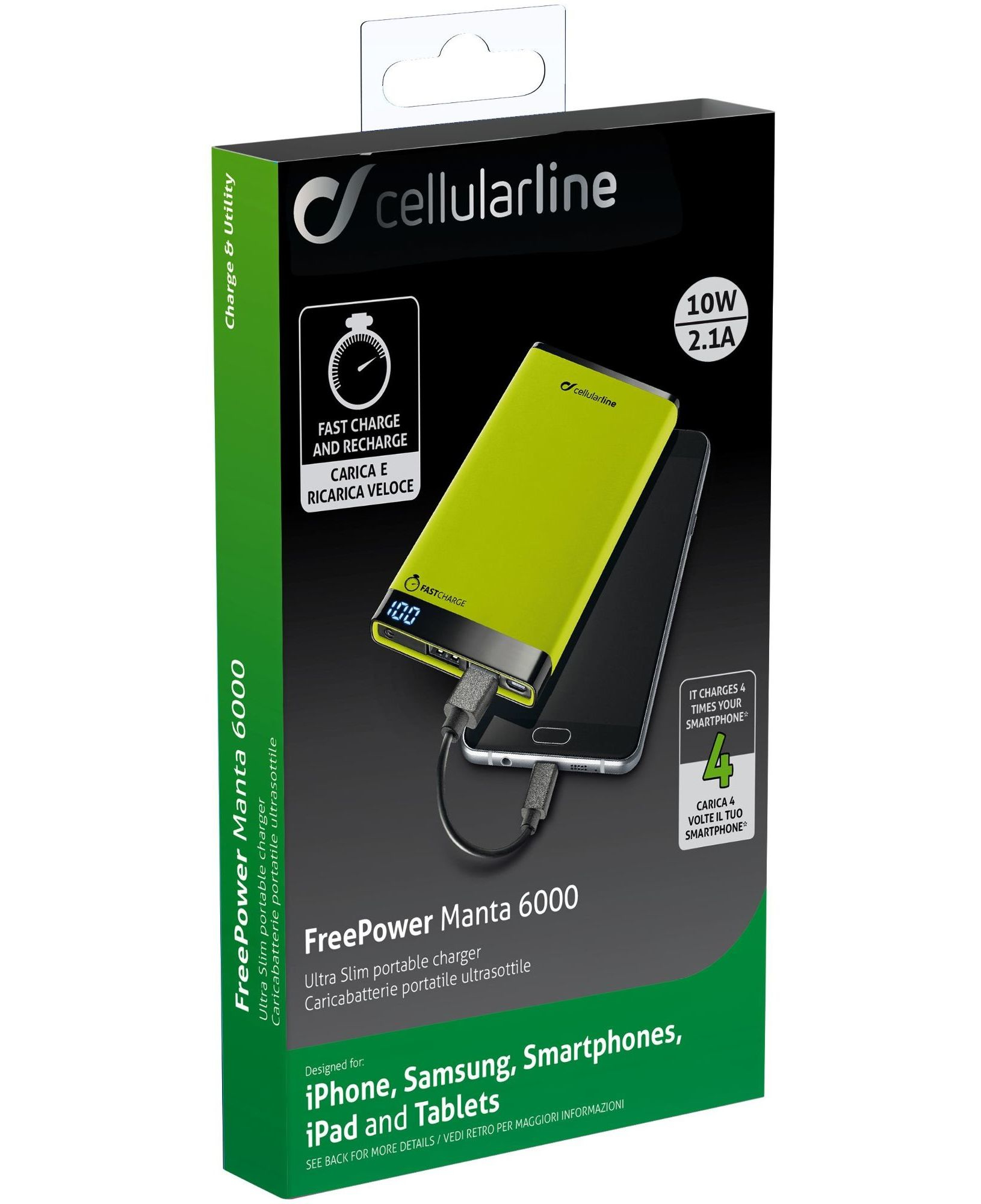 Cellularline Freepower Manta 6000 - Universale – image 2