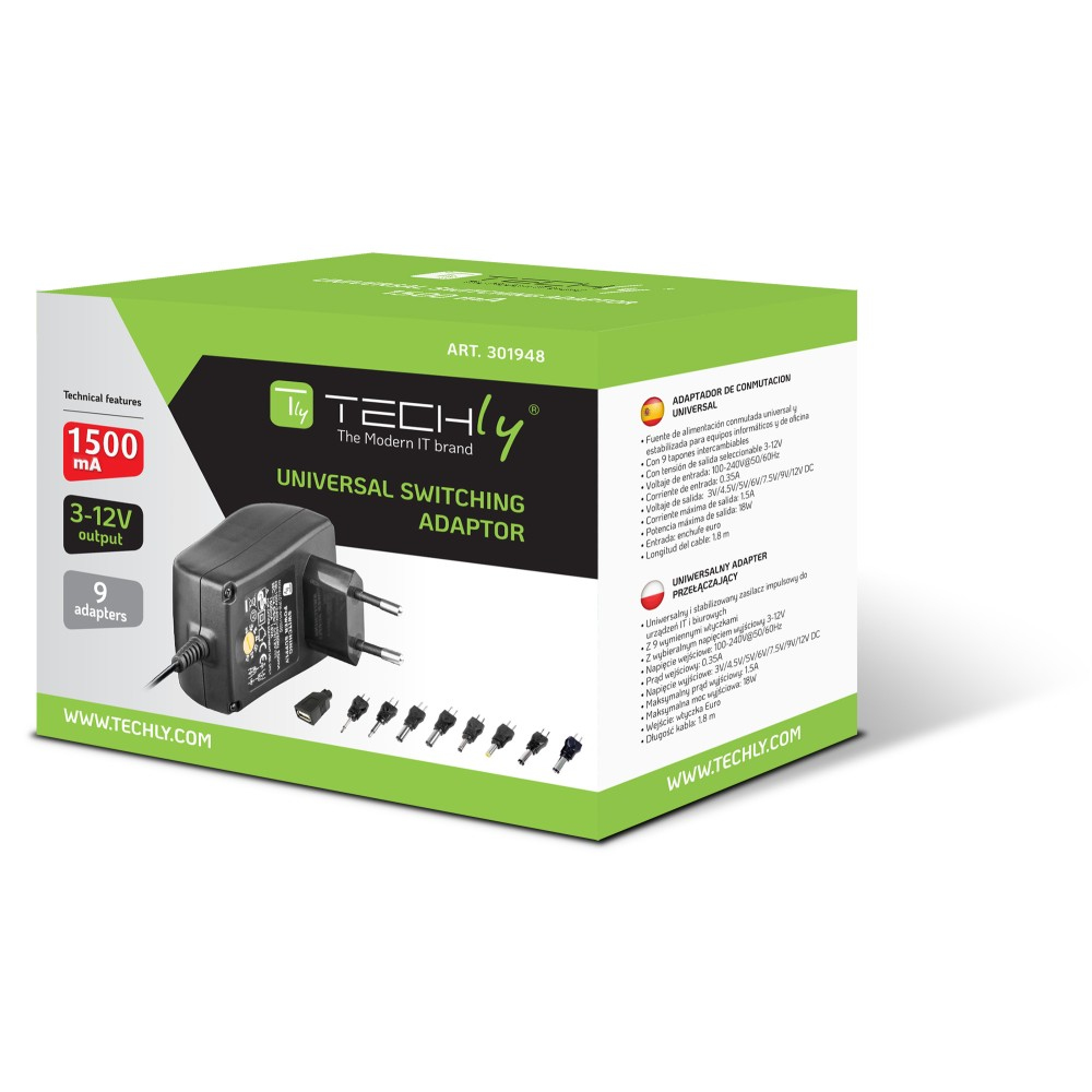 Techly Adjustable Power Supply – image 2