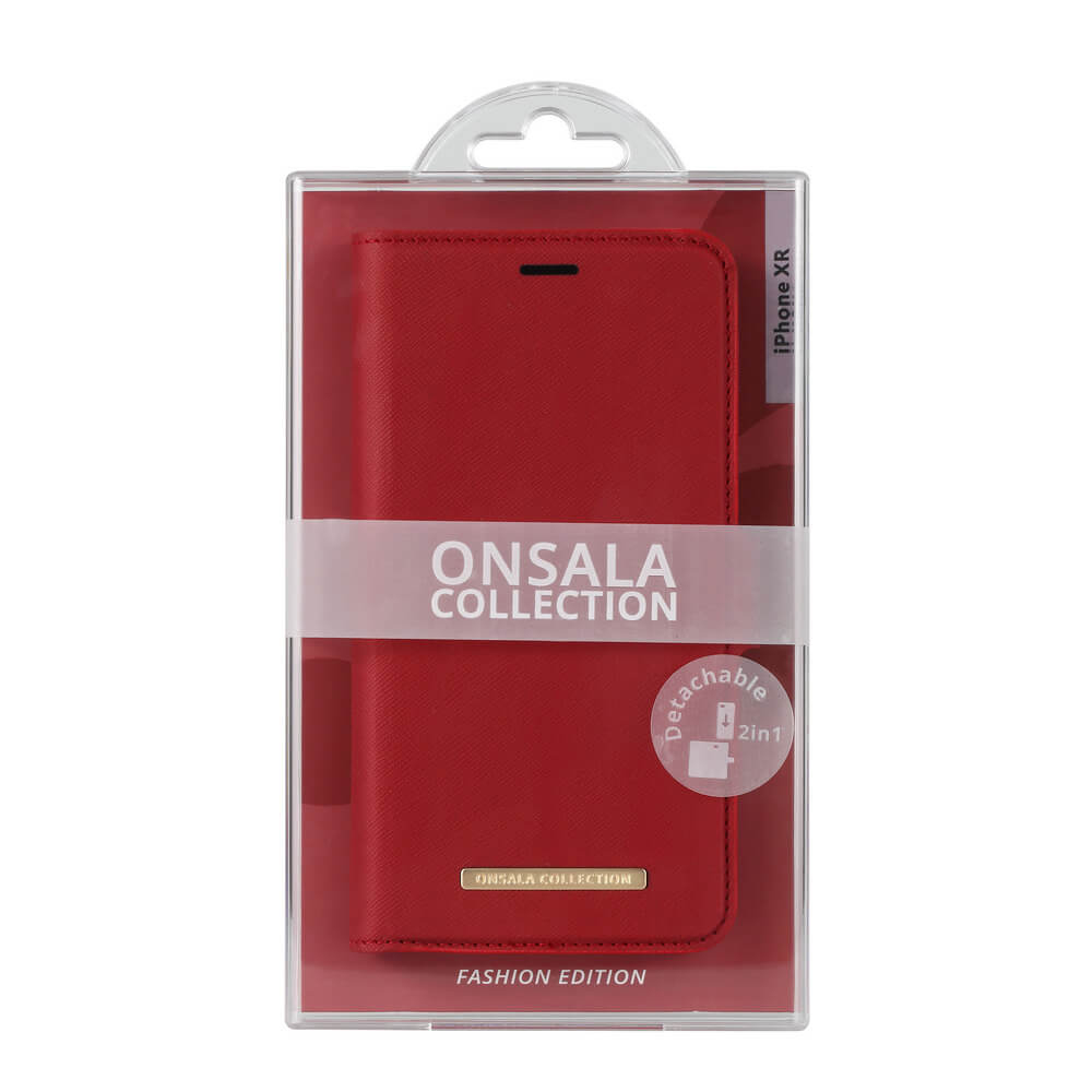 Onsala Mobile Wallet Saffiano Red iPhoneXR – image 2