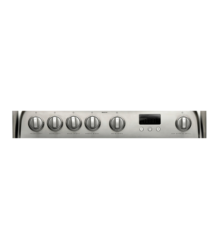 Hotpoint HUG61X cooker Freestanding cooker Natural gas Gas Stainless steel – image 2