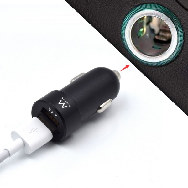 Ewent EW1234 mobile device charger MP3, Smartphone, Tablet, Universal Black Cigar lighter Auto – image 7