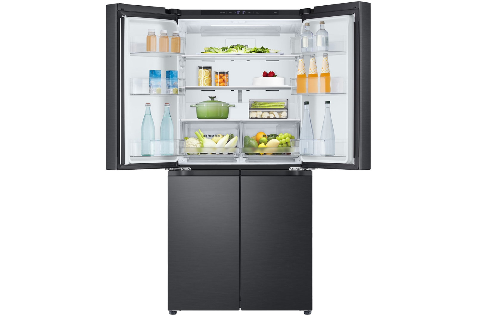 LG GF-B505BB fridge-freezer Freestanding – image 4