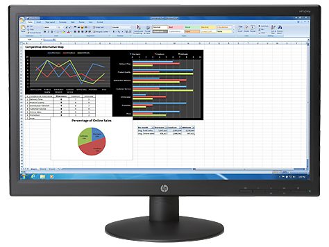 HP V241p computer monitor – image 1