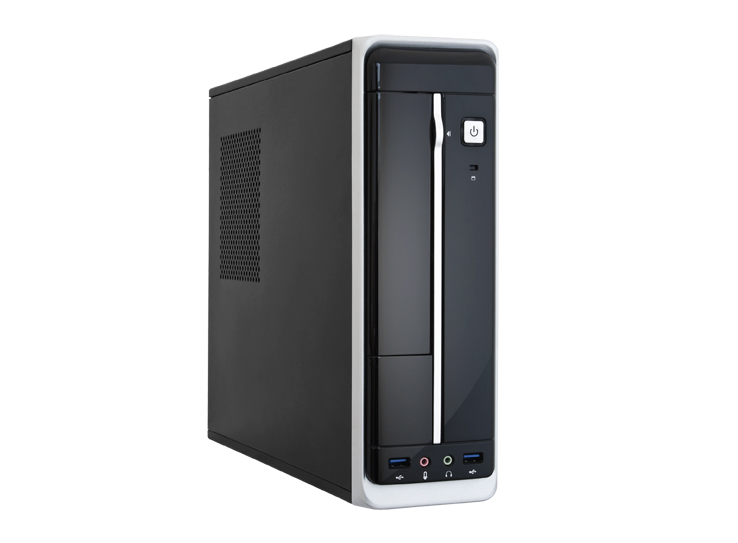 Chieftec FN-01B Mini Tower Black, Silver – image 1
