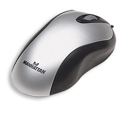 Manhattan 176392 mouse Office Ambidextrous USB Type-A Optical 800 DPI – image 1