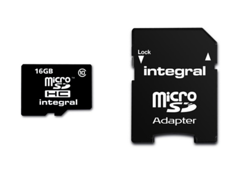 Integral 16GB microSDHC