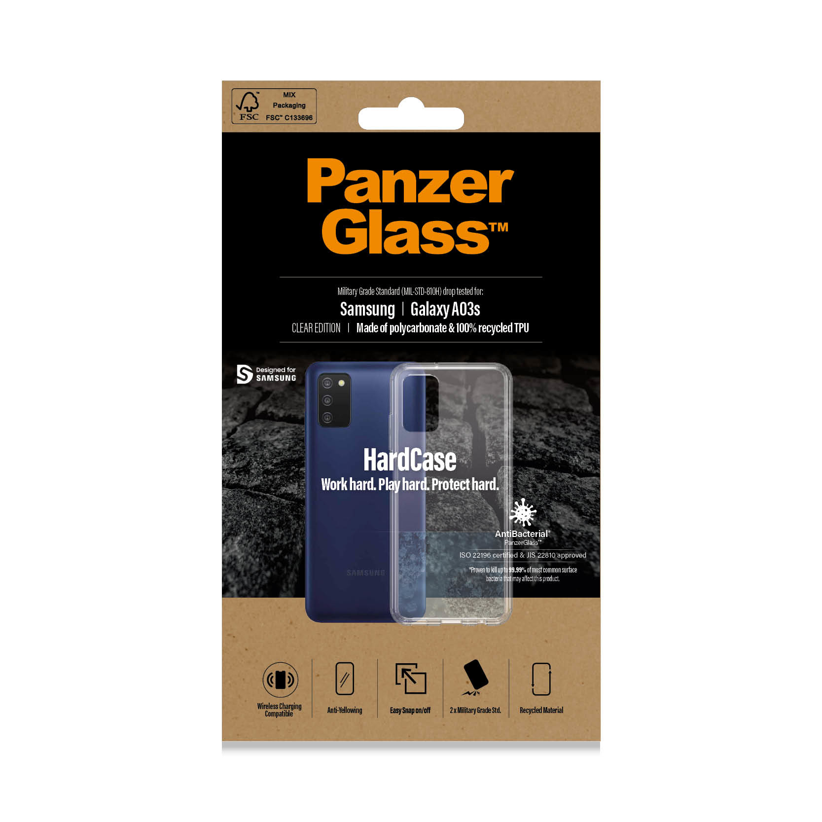 PanzerGlass ® HardCase Samsung Galaxy A03s (ROW version) – image 2