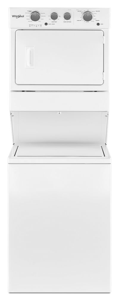 Whirlpool WET4027HW washer dryer Freestanding Top-load White – image 1