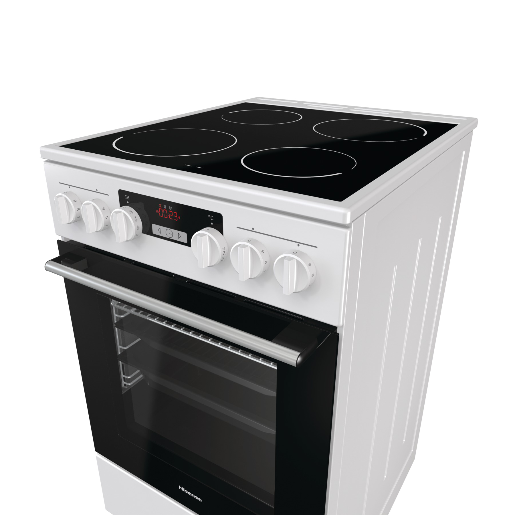 Hisense EB5521W cooker Freestanding cooker Electric White – image 5