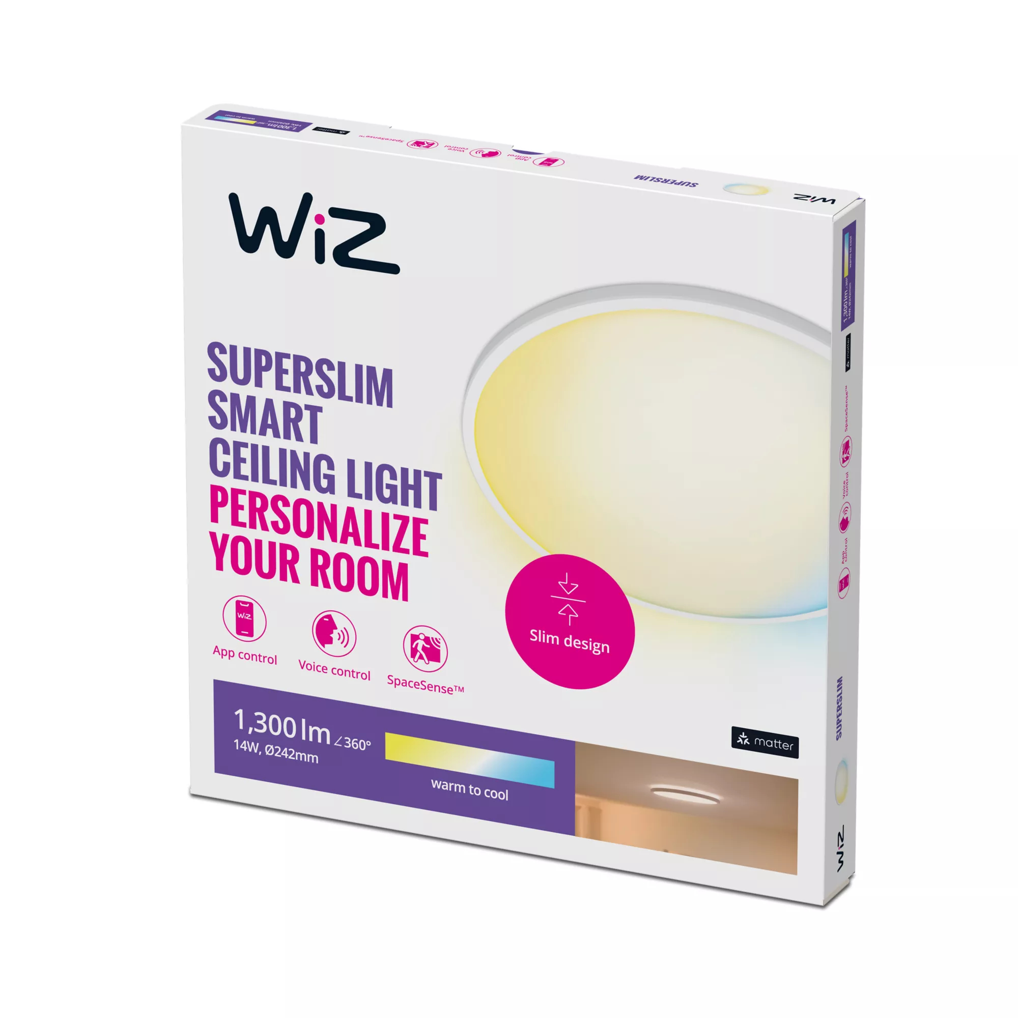 WiZ Superslim Ceiling – image 2