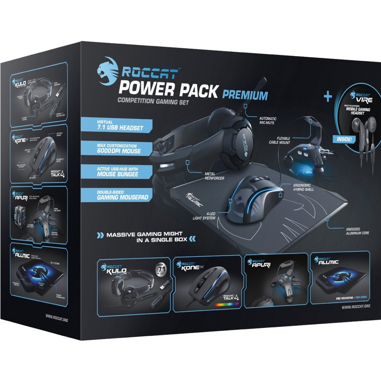 Turtle Beach ROC-16-171 mouse Gaming Ambidextrous USB Type-A Laser 6000 DPI – image 2