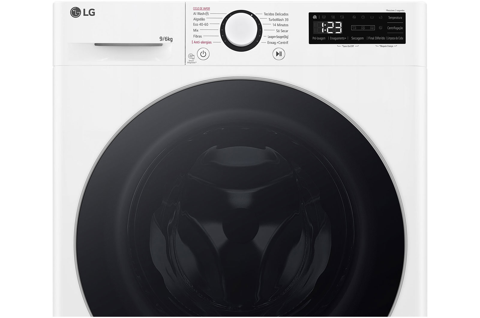 LG F4DR509S1W washer dryer Freestanding Front-load White – image 5
