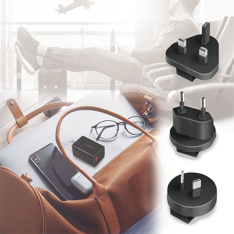 LogiLink PA0301 mobile device charger Universal Black AC Fast charging Indoor – image 8