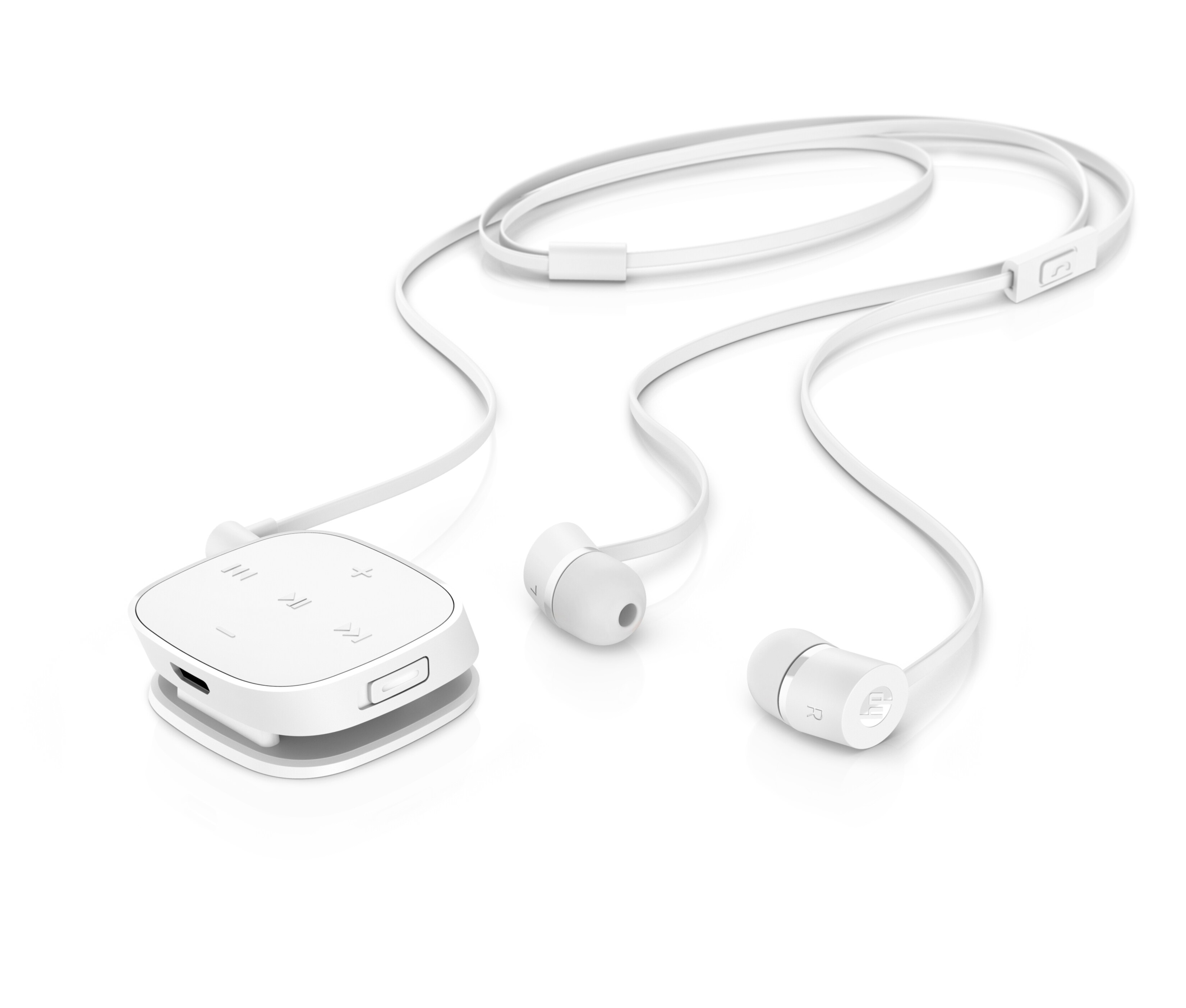 HP H5000 White Bluetooth Headset
