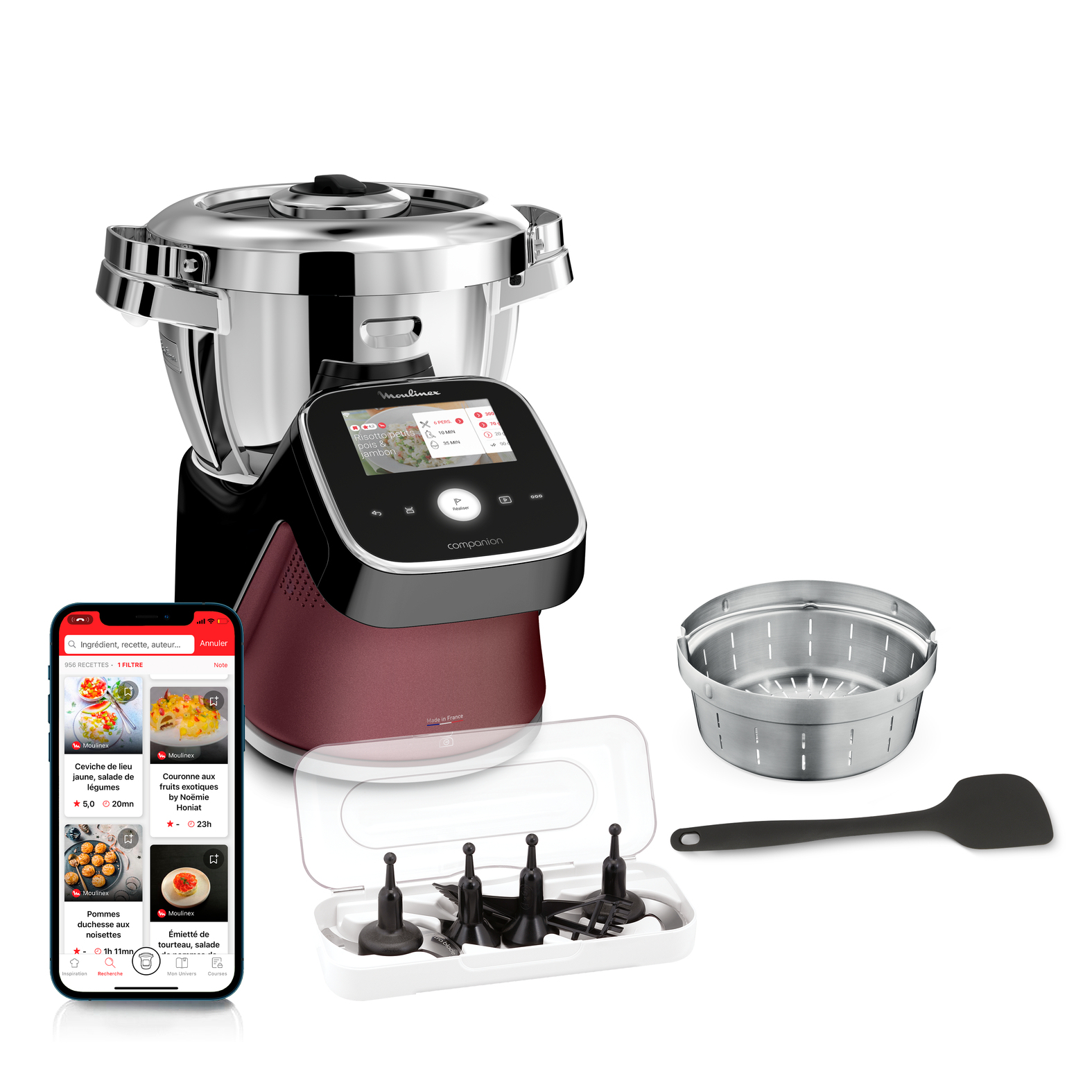 Moulinex HF93E 1550 W 4.5 L Red