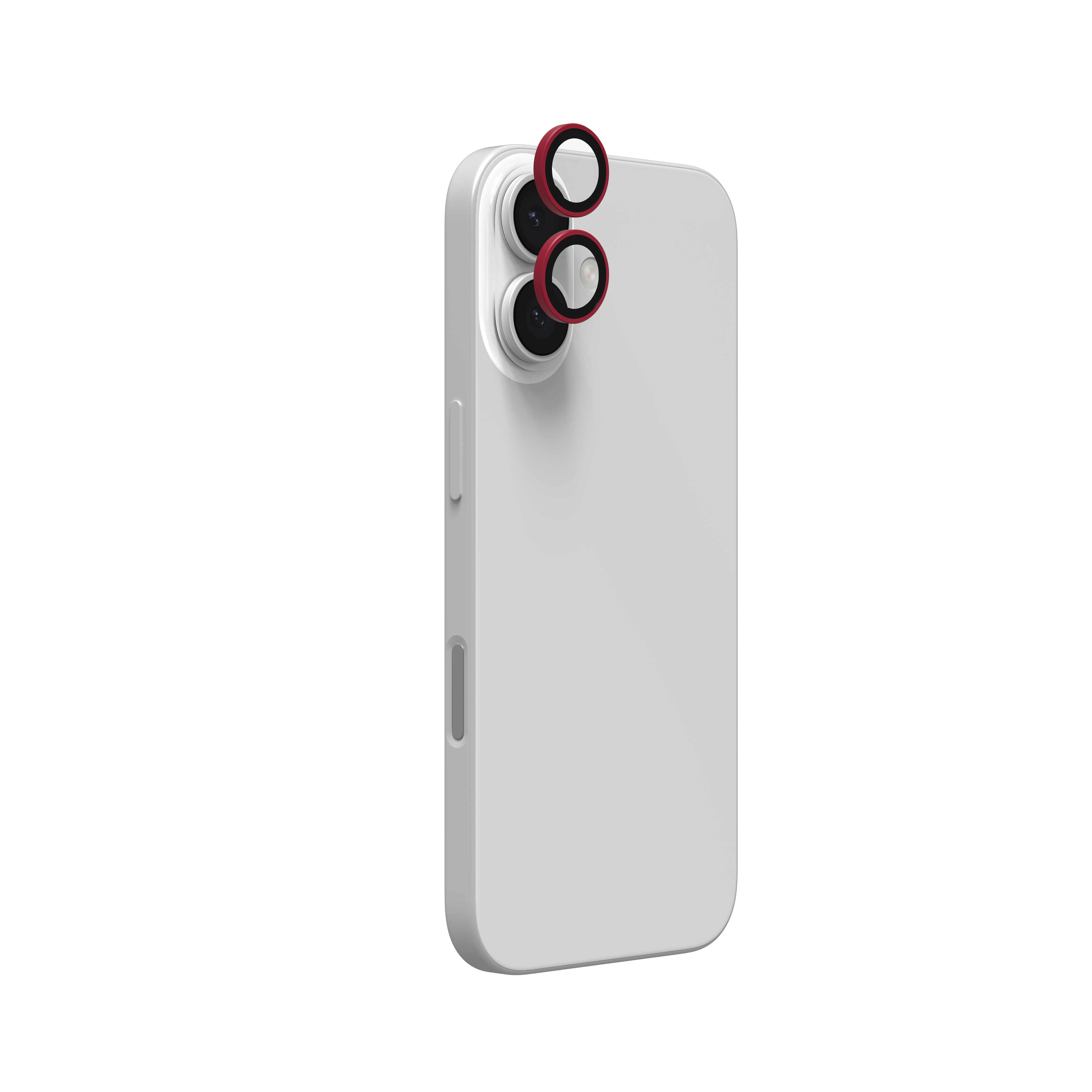 InvisibleShield Glass Elite (CameraRings) Lens Protection For Apple iPhone 17/16/16+ Pink
