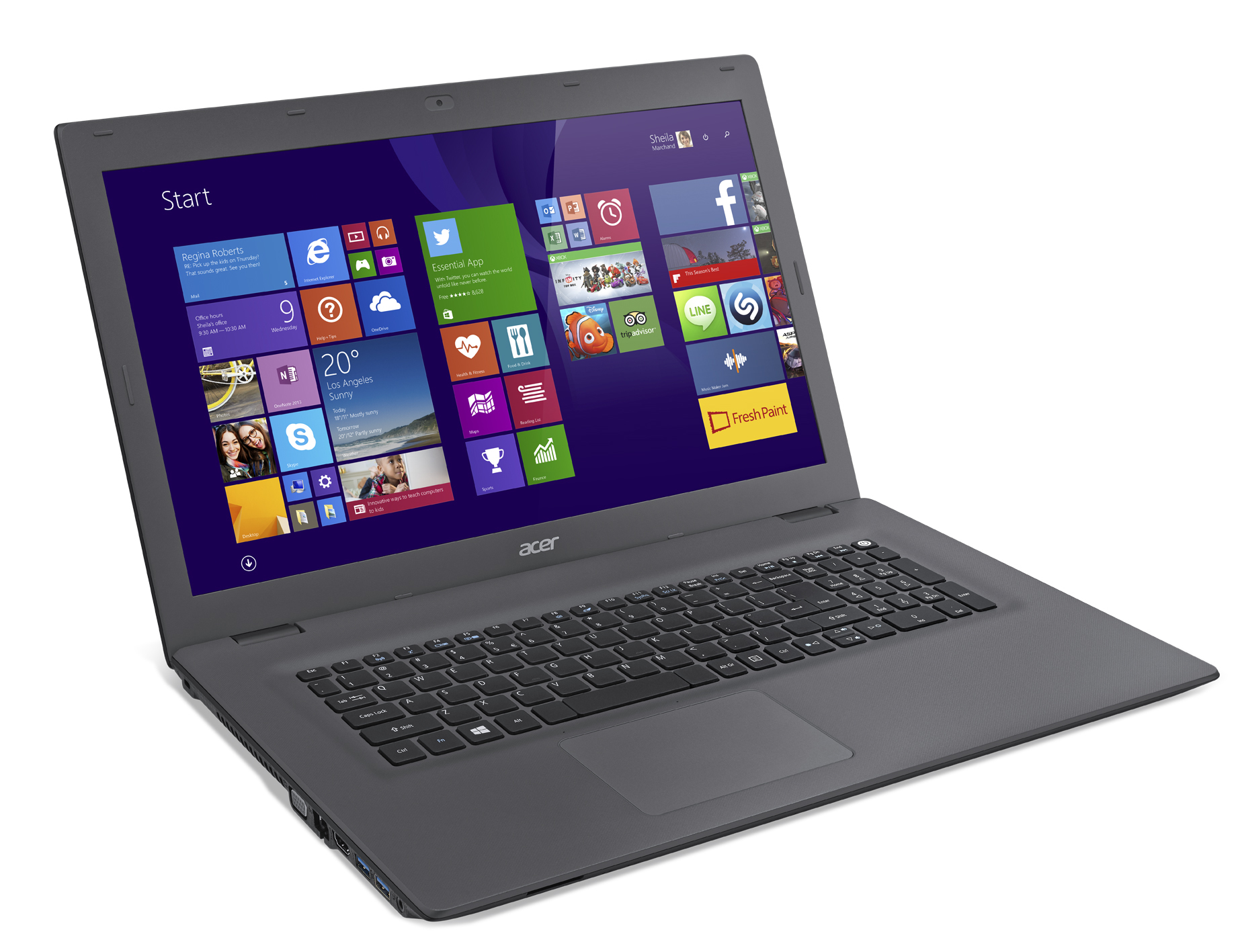 Acer Aspire E E5-752G-T6RR AMD A10 A10-8700P Laptop – image 2