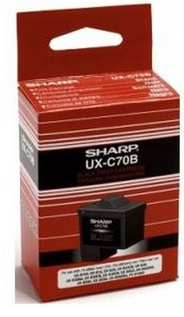 Sharp UXC70BK ink cartridge 1 pc(s) Original Standard Yield Black