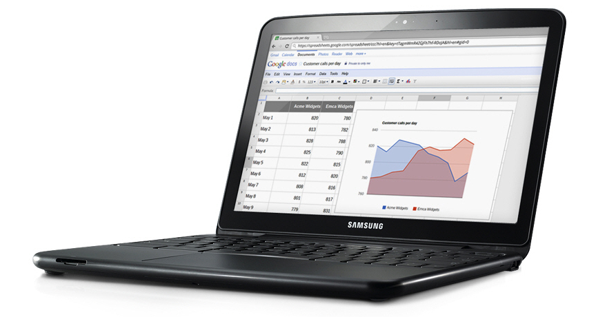 Samsung XE XE500C21 Intel Atom® N570 Chromebook – image 4