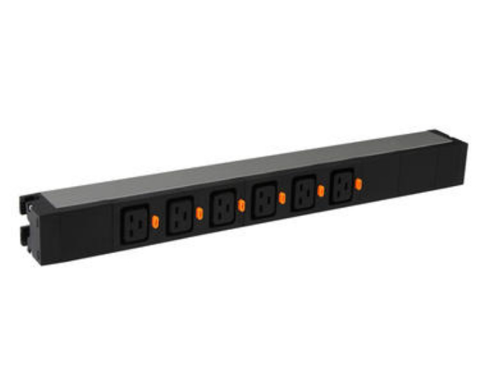 Legrand 646807 power distribution unit (PDU) 6 AC outlet(s) 1U Black