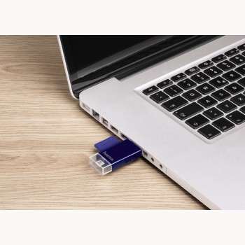 Hama 00123975 card reader USB/Micro-USB Blue – image 4