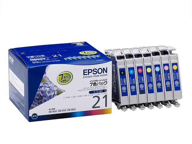 Epson IC7CL21 ink cartridge Original Black, Cyan, Light Cyan, Light magenta, Magenta, Yellow