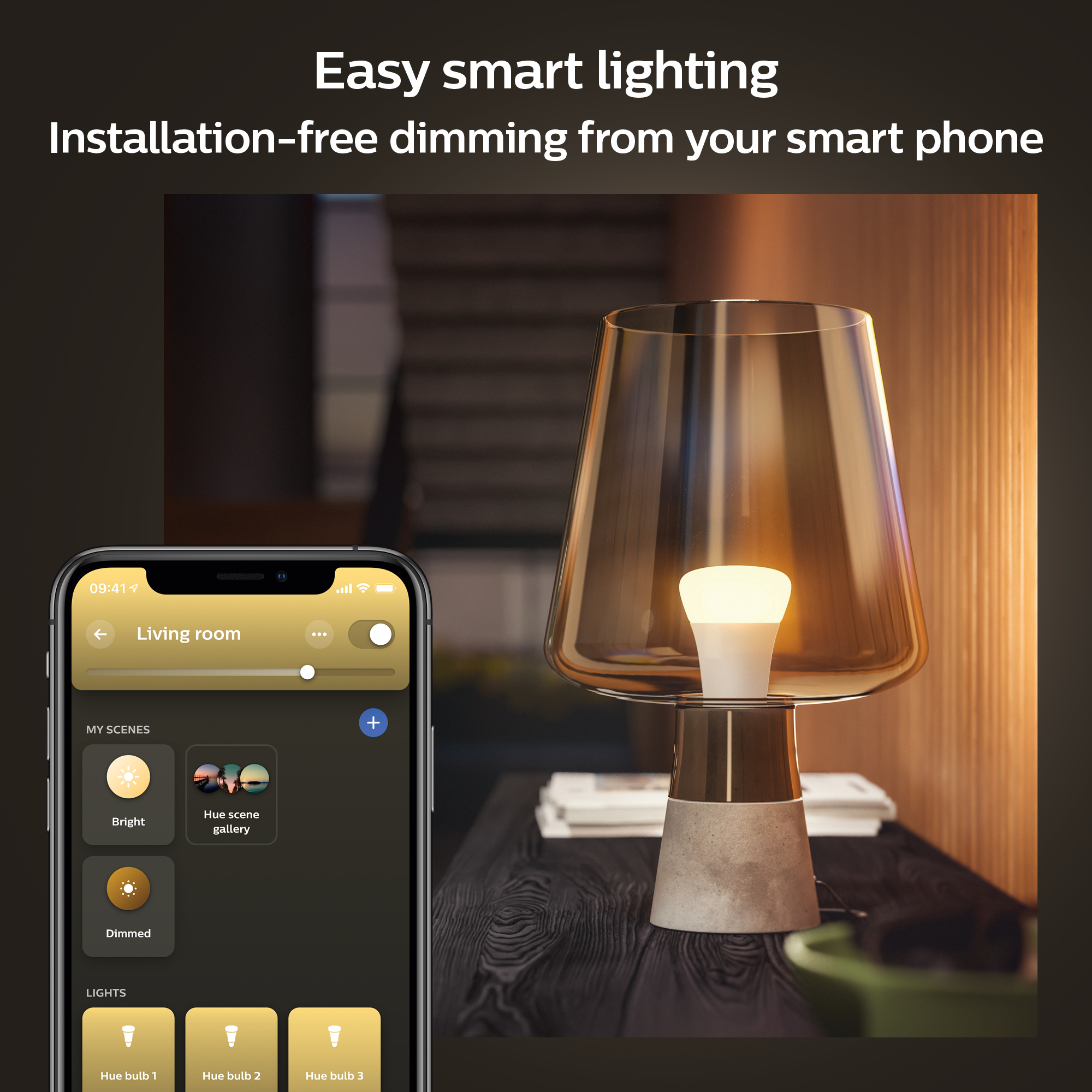 Philips by Signify Philips Hue White A60 – E27 smart bulb – 800 – image 2