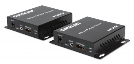 Intellinet HDMI over IP Extender Kit, Up to 120m (Euro 2-pin plug) – image 1