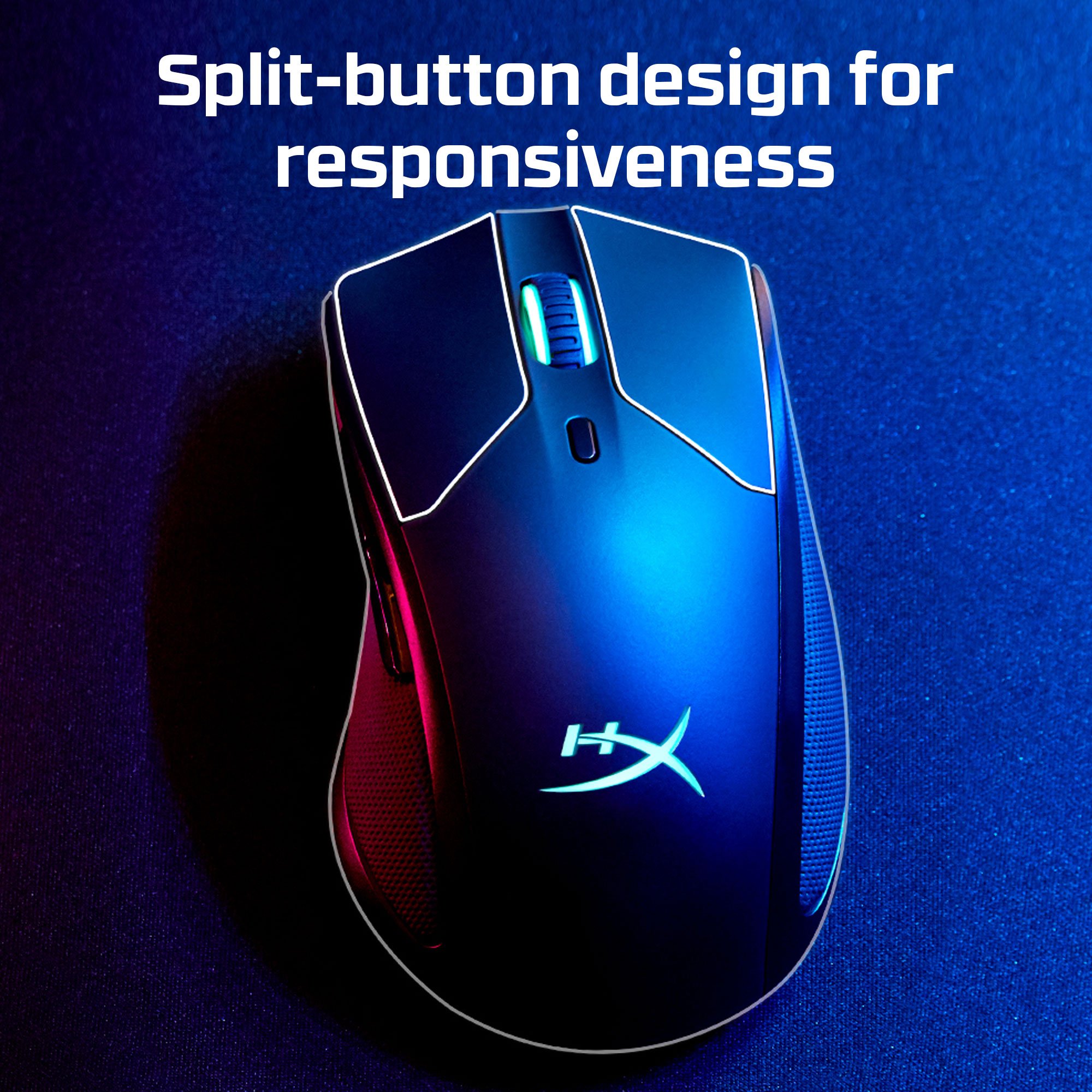 HyperX Pulsefire Dart - Wireless Gaming Mouse (Black) – image 4